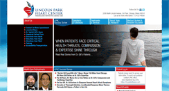 Desktop Screenshot of lincolnparkheartcenter.com